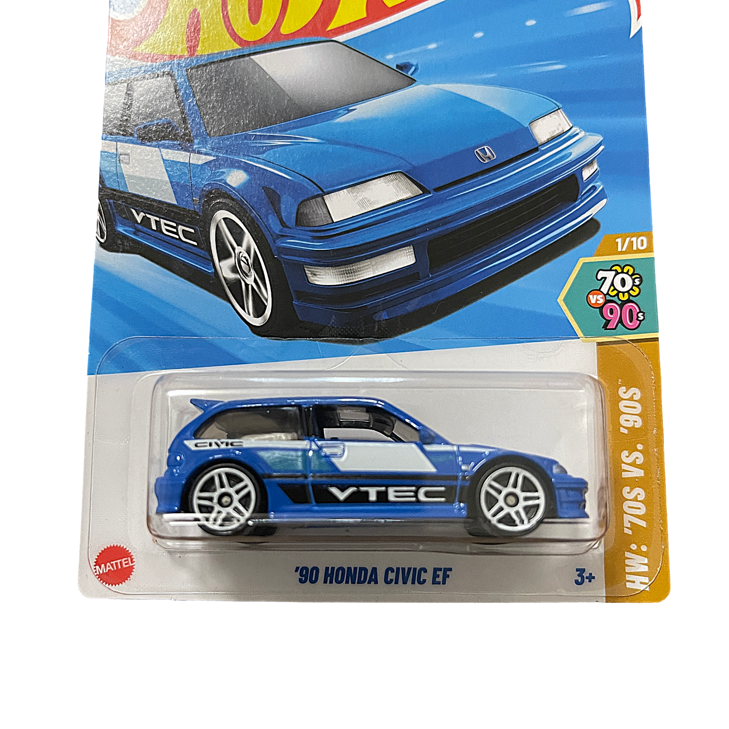 Hot Wheels '90 Honda Civic EF (Blue)