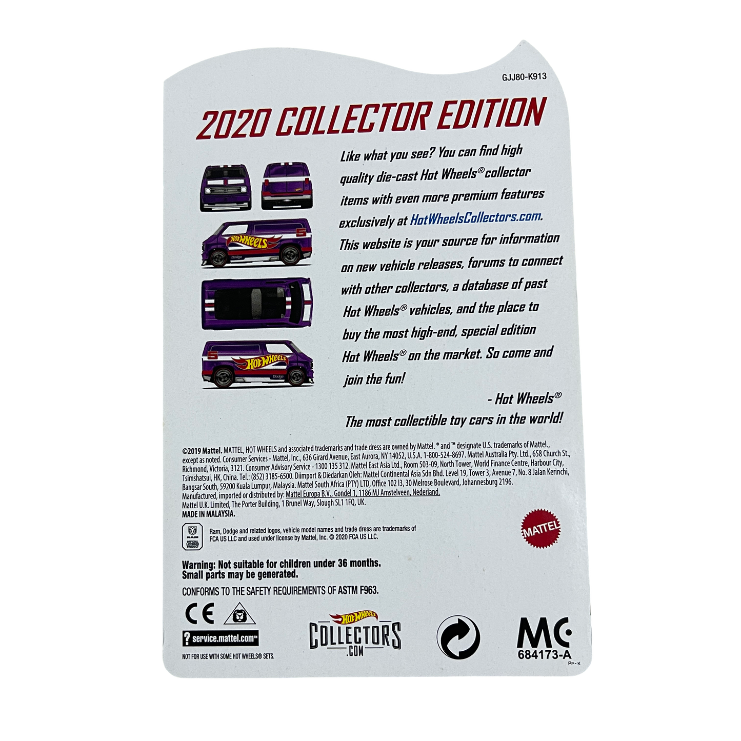 Hot Wheels Custom 77 Dodge Van