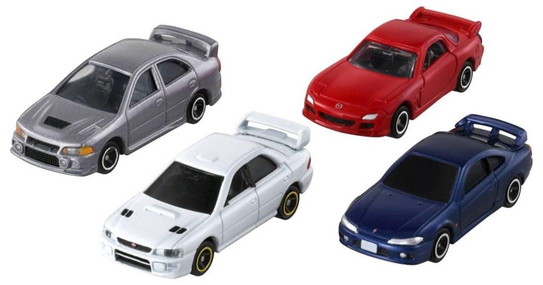 Tomica JDM Sports Cars History Collection (Set of 4) 2023 Series