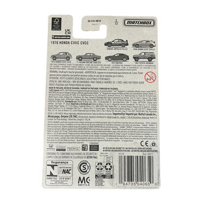 Matchbox 1976 Honda Civic CVCC