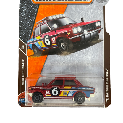 Matchbox 70 Datsun 510 Rally