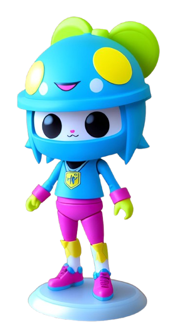 Authentic official Kimizo figurine from Roktoyz