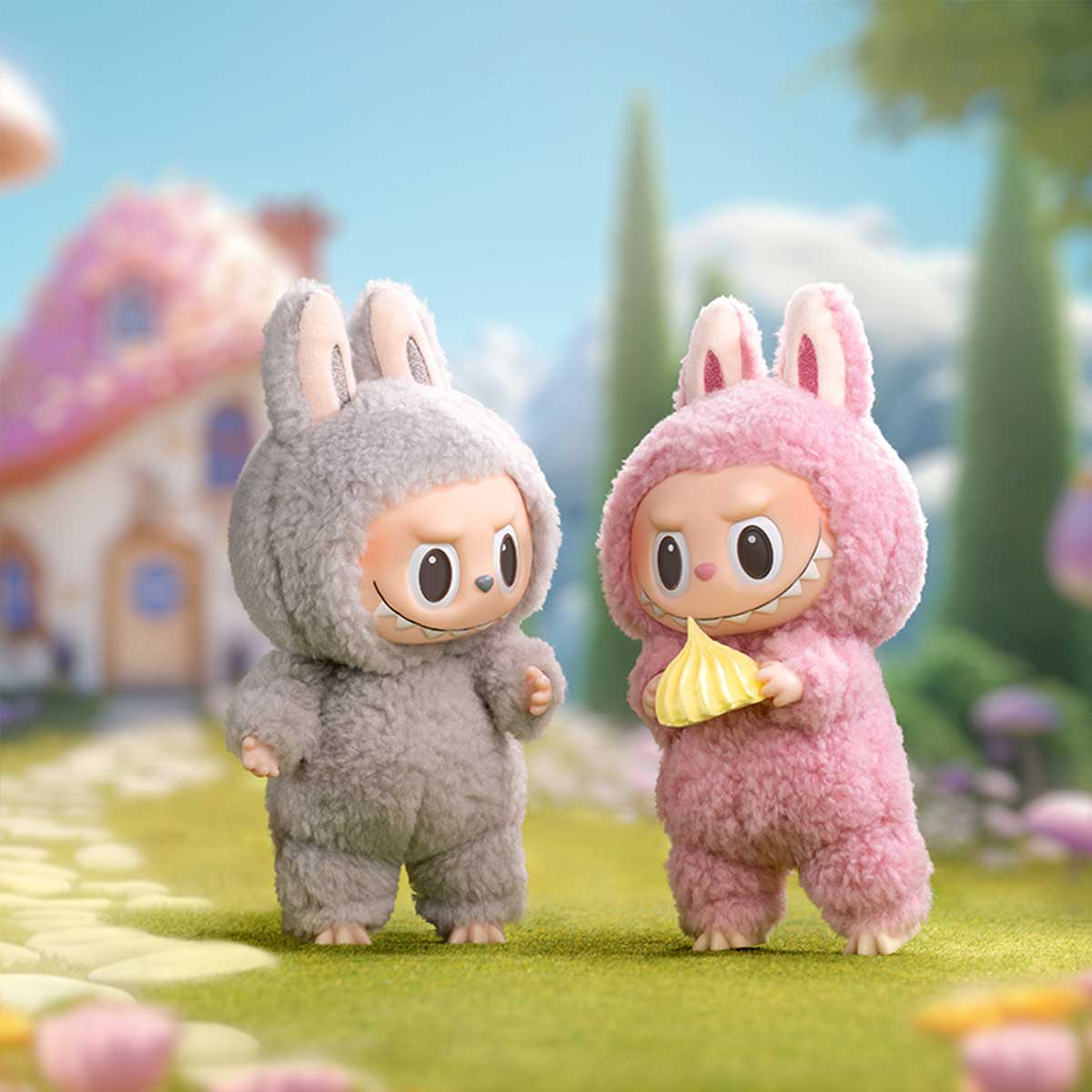 Authentic Labubu "Exciting Macaron" series from The Monsters