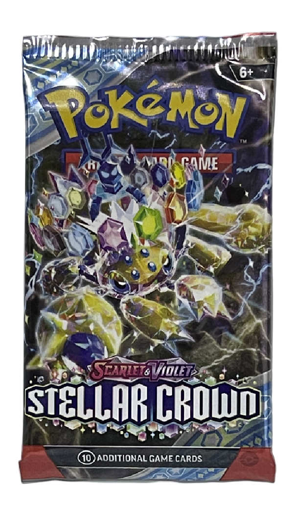Pokemon Trading Cards Stellar Crown - Scarlet & Violet Booster Pack