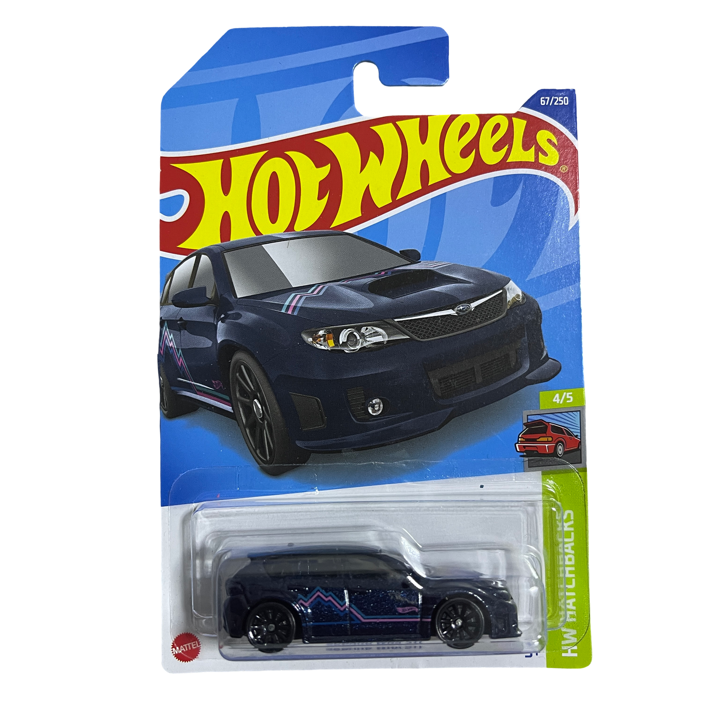 Hot Wheels Subaru WRX STI (Japan Card)