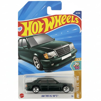 Hot Wheels 70s vs 90s Mercedes-Benz 500 E